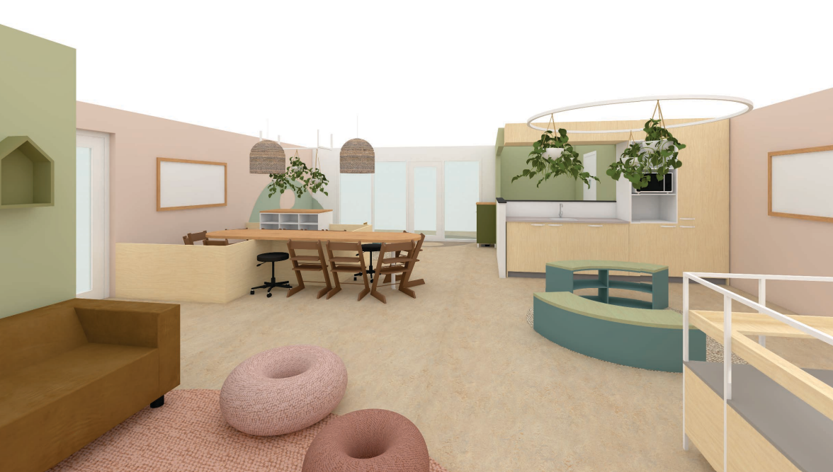 Lindetuin verbouwing kinderopvang