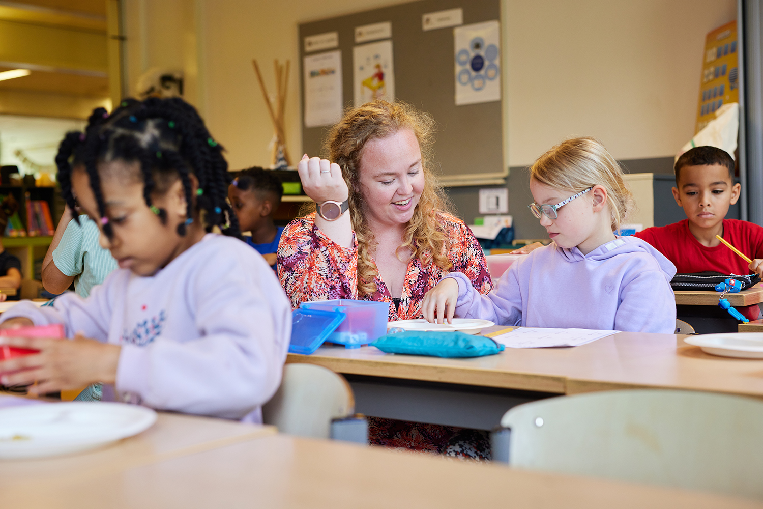 Leerkracht bij Kinderstad Rendierhof