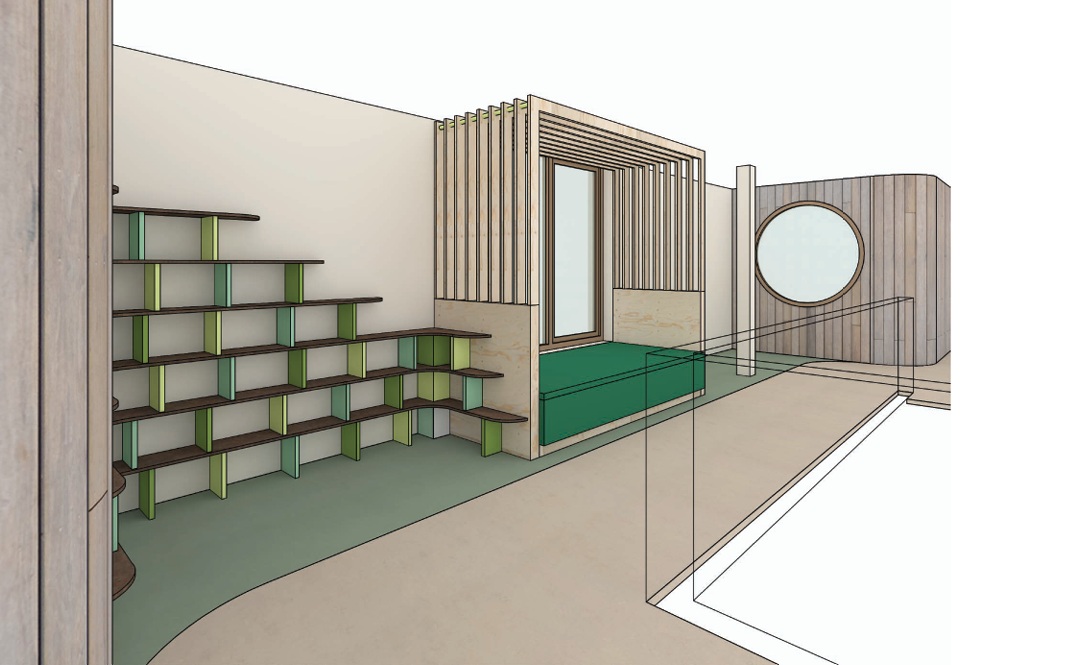 Ontwerp gezamenlijke ruimte Zuiderpark
